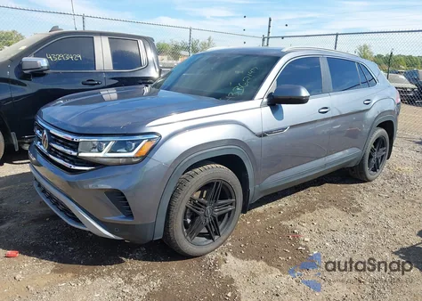 2020 Volkswagen Atlas Cross Sport 3.6L V6 Sel z USA, uszkodzony, nr VIN 1V2EE2CA4LC224574
